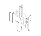 Maytag MFX2571XEW1 refrigerator door parts diagram