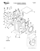 Top and cabinet parts