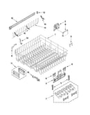 Upper rack and track parts