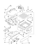 Evaporator, ice cutter grid and water parts