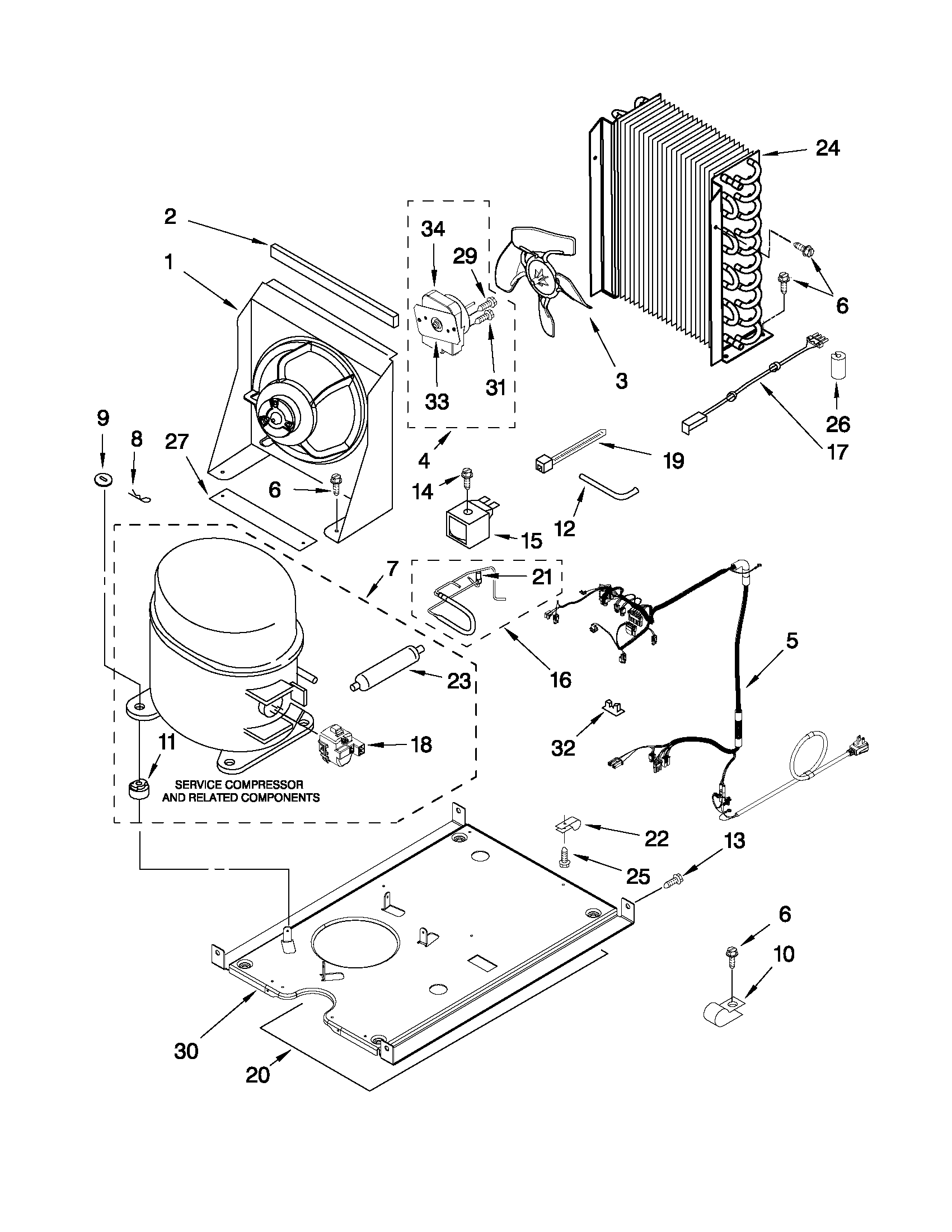Page - 15 Official KitchenAid KUIC15NRXS0 freestanding ice maker parts ... image.