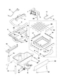 Evaporator, ice cutter grid and water parts