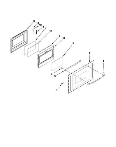 Lower door parts