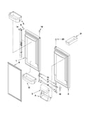 Refrigerator door parts