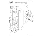Whirlpool GI6FDRXXY01 cabinet parts diagram