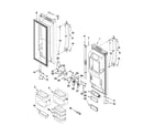 KitchenAid KFIS27CXBL2 refrigerator door parts diagram