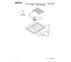 Maytag MGR7775WB2 cooktop parts diagram