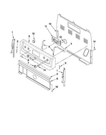 Control panel parts