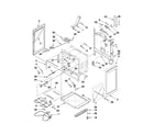 Whirlpool WFE366LVB0 chassis parts diagram