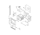 Whirlpool RBD305PVQ00 upper oven parts diagram