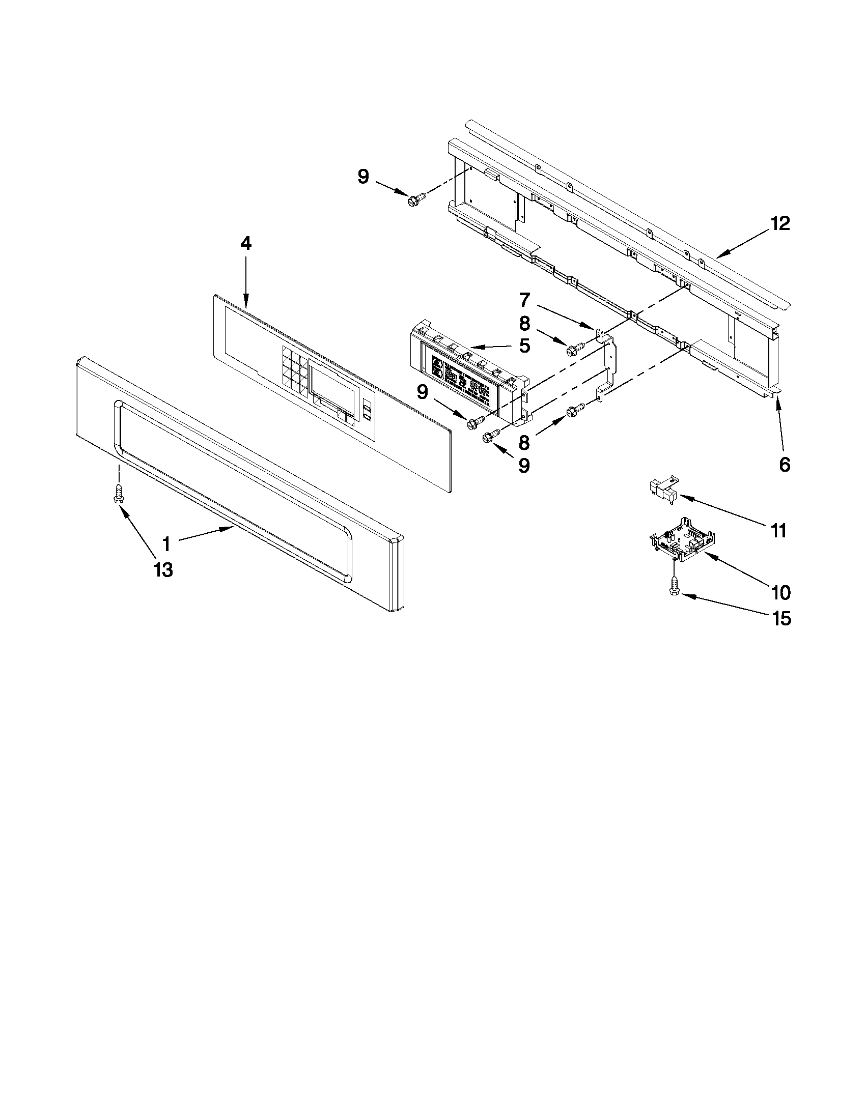 CONTROL PANEL PARTS