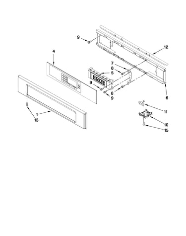 Control panel parts