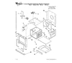 Whirlpool RBD275PVT02 lower oven parts diagram