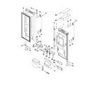KitchenAid KFIL27CXMS1 refrigerator door parts diagram