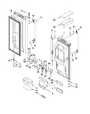 Refrigerator door parts