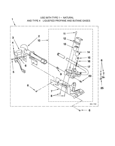 8318272 burner assembly