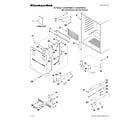 KitchenAid KUWS24RSBS14 cabinet parts diagram