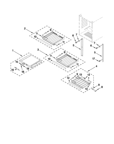 Shelf parts