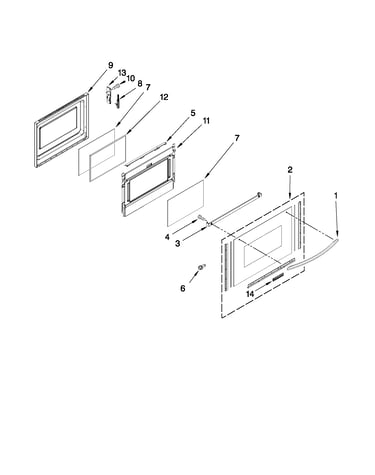 Lower door parts