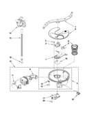 Pump, washarm and motor parts
