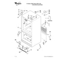 Whirlpool GX5FHTXVA03 cabinet parts diagram