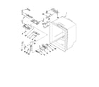 Whirlpool GX5FHTXVQ03 refrigerator liner parts diagram