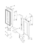 Refrigerator door parts