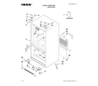 Ikea IX5HHEXWS05 cabinet parts diagram