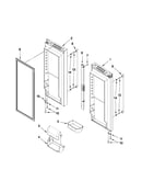 Refrigerator door parts