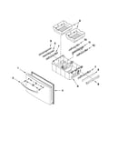 Freezer door parts