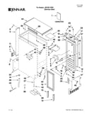 Cabinet liner and door parts