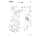 Maytag MFF2558VEW3 cabinet parts diagram