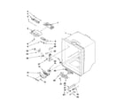 Maytag MFC2061KES7 refrigerator liner parts diagram