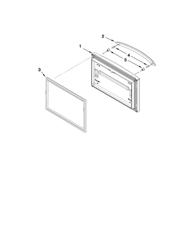 Freezer door parts