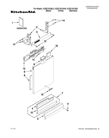 Door and panel parts