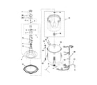 Crosley CAW9444XQ0 basket and tub parts diagram