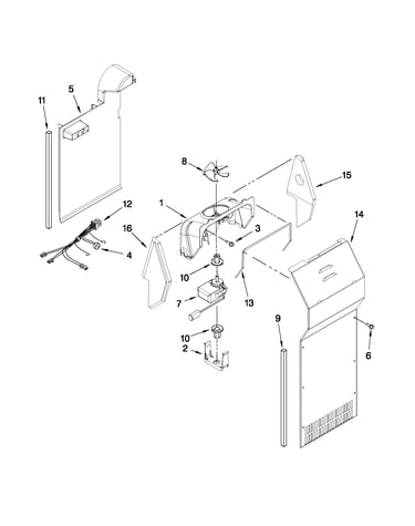 Air flow parts