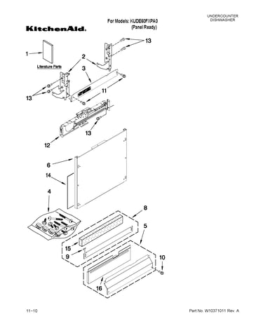 Door and panel parts