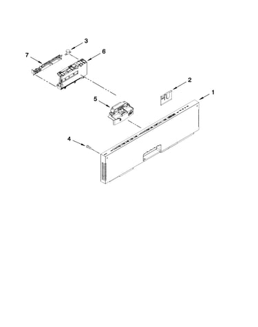 Control panel parts