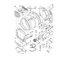 Maytag MGDE250XL0 bulkhead parts diagram