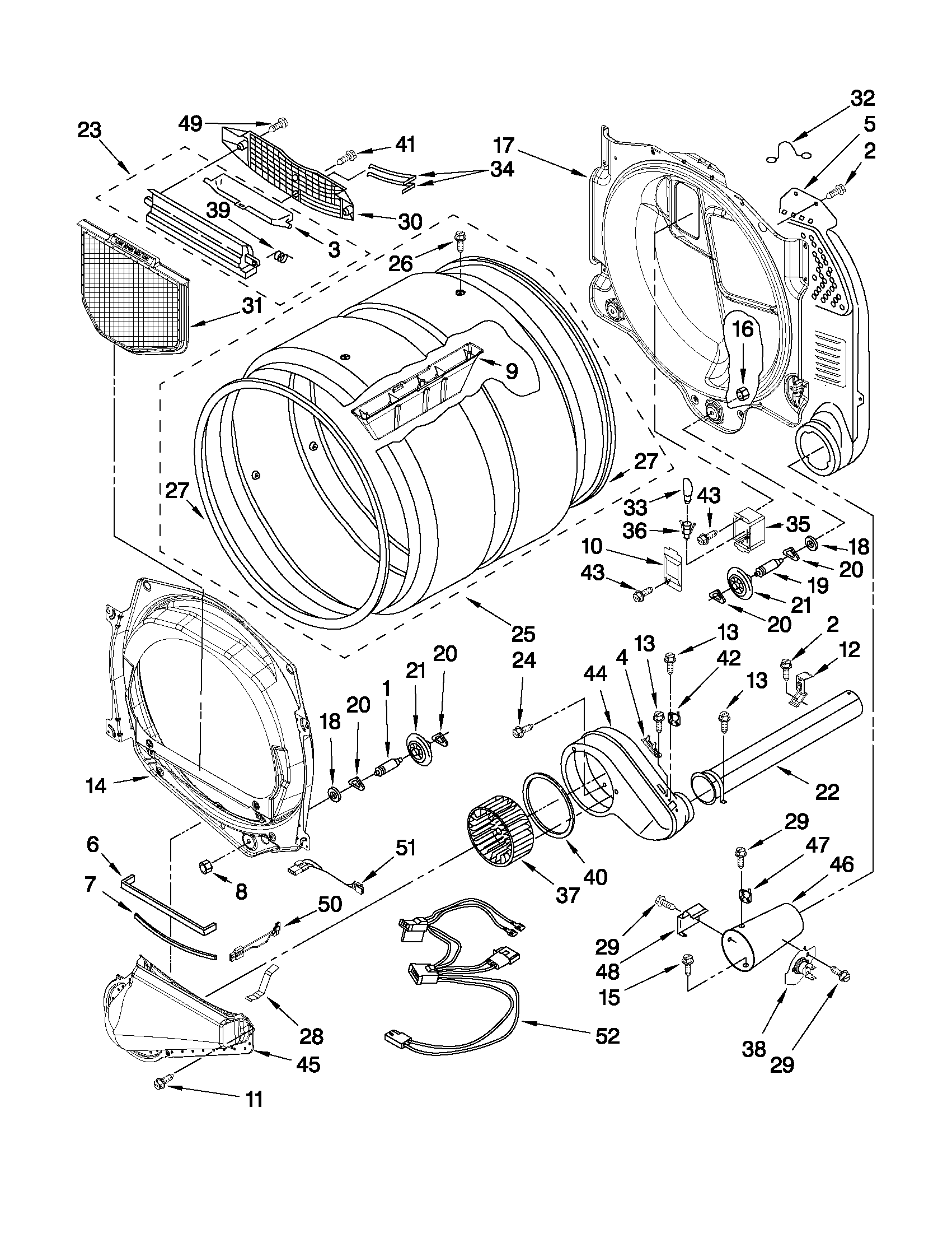 Bulkhead parts