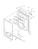Refrigerator door parts