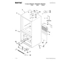 Maytag MBF2258XEB1 cabinet parts diagram
