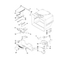 Maytag MBF2258XEW1 freezer liner parts diagram