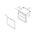 Freezer door parts