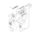 Maytag MBF2258XEB1 icemaker parts diagram