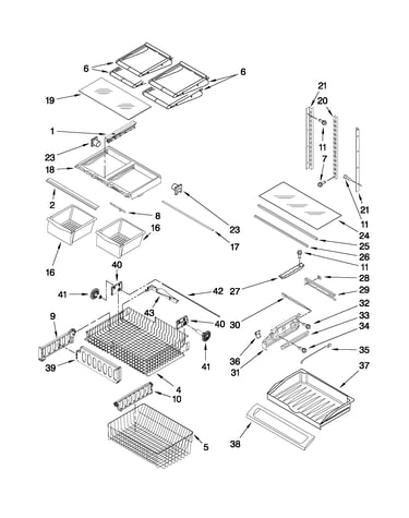 Shelf parts