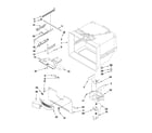 Jenn-Air JFC2089WTW2 freezer liner parts diagram