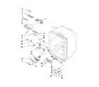 Jenn-Air JFC2089WTB2 refrigerator liner parts diagram