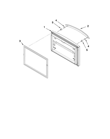 Freezer door parts